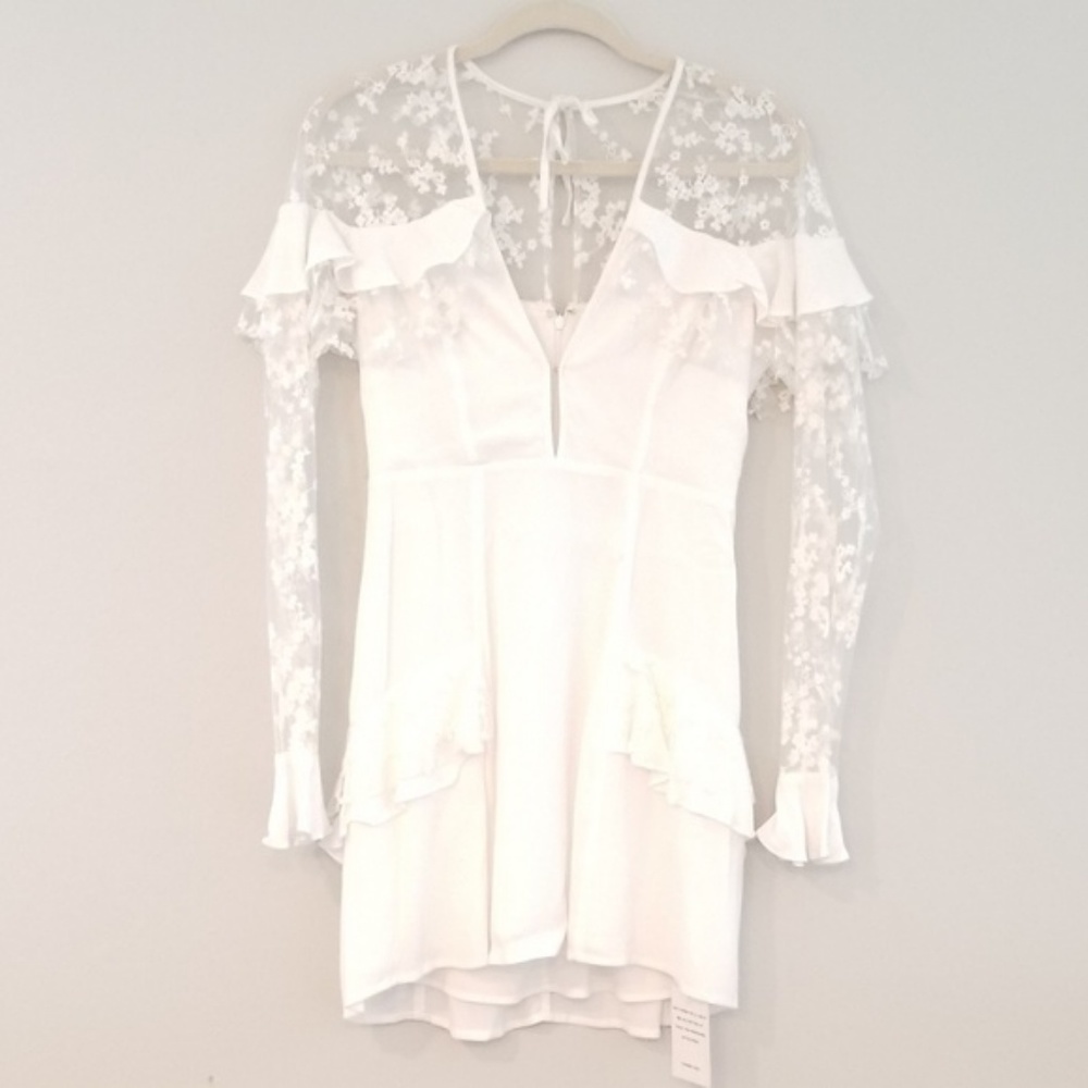 🚫SOLD🚫NWT FL&L ROSEBUD MINI DRESS M - Picture 5 of 7